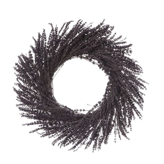 Hello Honey® 17" Dried Natural Lavender Wreath